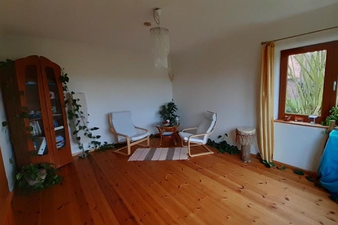 Der Praxisraum für Einzel- und Gruppensitzungen